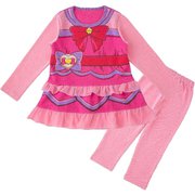 キャラクター衣料 48619 変身リアルプリントパジャマ HUGっと！プリキュア A 110cm