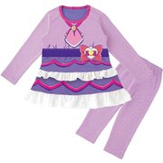 キャラクター衣料 48620 変身リアルプリントパジャマ HUGっと！プリキュア B 120cm