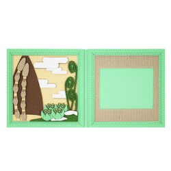 ヨドバシ Com ワークワーク なみなみフォトフレーム 3月 山菜 通販 全品無料配達