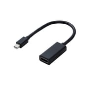 カメラ用 Mini DisplayPort-HDMI変換アダプタ ブラック AD-MDPHD015XBK