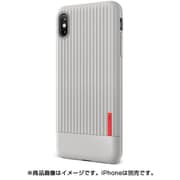 VR_I9LCSTPFL_GY [iPhone XS Max用ケース 耐衝撃 TPU 薄型 スリム ソフト カバー VRSDESIGN Single Fit Label Gray]