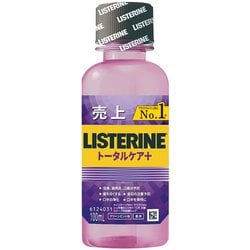 リステリン トータルケア プラス 100mL [マウスウォッシュ 液体歯磨 原因菌殺菌（アルコール含む） 医薬部外品 薬用 クリーンミント味]