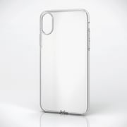 PM-A18BUCTCR [iPhone XS用 ソフトケース 極み クリア]