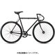 ロードバイク FEATHER 54 700C マットブラック 19FETRBK54