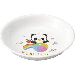 メラミンお子様食器 赤ちゃんパンダ 大皿 PA-26