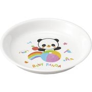 メラミンお子様食器 赤ちゃんパンダ 中皿 PA-25