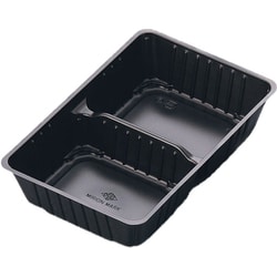 アジロ弁当 中仕切り 50入り 1 黒 XAZ5101