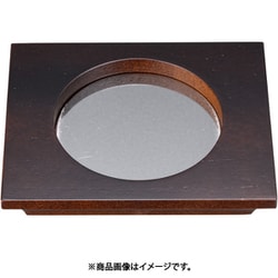 ペレットケース用木台 ステン丸板付き 小 PPLI102