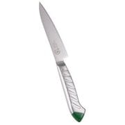 龍治 ステンカラー ペティーナイフ 12.5cm グリーン ALY8904