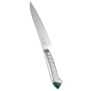 龍治 ステンカラー ペティーナイフ 15cm グリーン ALY8911