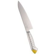 龍治 ステンカラー 牛刀 18cm イエロー ALY8803