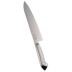 龍治 ステンカラー 牛刀 21cm ブラック ALY8814