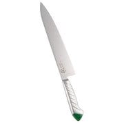 龍治 ステンカラー 牛刀 27cm グリーン ALY8825
