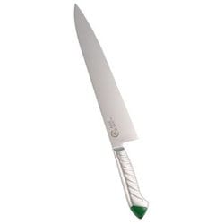 龍治 ステンカラー 牛刀 30cm グリーン ALY8832