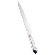 龍治 ステンカラー 筋引 24cm ブラック ALY9107