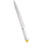 龍治 ステンカラー 筋引 27cm イエロー ALY9110