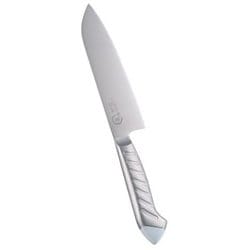 龍治 ステンカラー 三徳 17cm ホワイト ALY9301