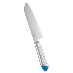 龍治 ステンカラー 三徳 17cm ブルー ALY9305