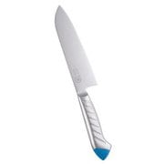 龍治 ステンカラー 三徳 17cm ブルー ALY9305