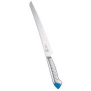 龍治 ステンカラー パンスライサー 23cm ブルー ALY9205