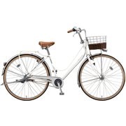 cajuna DX(カジュナ デラックス) ベーシックライン ベルトモデル 26型 内装3段変速 E.XBKホワイト CB63B 1D92DA0