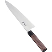 堺菊守 和式 牛刀(両刃)紫檀柄 24cm AKKA502