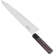 堺菊守 和式 牛刀（両刃）紫檀柄 30cm AKKA504
