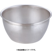 18-8 HACCPパンチング深型ざる 35cm ABCD604