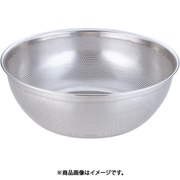18-8 HACCPパンチング浅型ざる 46cm ABCD506