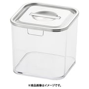 QTY3302 [UK 薬味入れ 角キッチンポット蓋仕様 9cm]