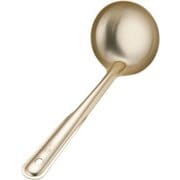 アルマイトお玉 穴無(カギ無)ゴールド 10.5cm BOT5501