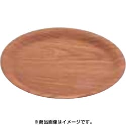 ヨドバシ.com - 萬洋 PZS0301 [木目樹脂ラウンドトレイ ナチュラル 大