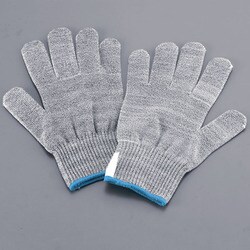 STBH603 [耐切創手袋 タフテック グレー（1組） L]