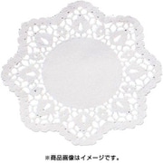 XLC2102 [ドイリー 丸型レースペーパー （100枚入） 5号]
