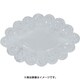 ドイリー 銀小判型レースペーパー （100枚入） 10号 XLC2401