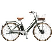 電動アシスト自転車 cajuna e (カジュナ e) ベーシックライン 26型 14.3Ah相当 内装3段変速 E.Xダークオリーブ 2019年モデル CB6B49 3P90WC0