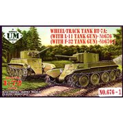 UU72676-1 [1/72スケール ミリタリーシリーズ 露・BT-7A支援戦車F-34砲搭載型]