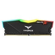 Team T-Force DELTA DDR4-2400 8GB（4GB×2） CL15 1.2V Black RGB ASUS Aura Sync supprt TF3D48G2400HC15BDC01