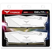 Team T-Force DELTA DDR4-2400 32GB（16GB×2） CL15 1.2V White RGB ASUS Aura Sync supprt TF4D432G2400HC15BDC01
