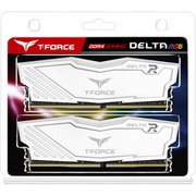 Team T-Force DELTA DDR4-2666 16GB（8GB×2） CL15 1.2V White RGB ASUS Aura Sync supprt TF4D416G2666HC15BDC01