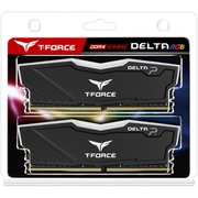 Team T-Force DELTA DDR4-2666 32GB（16GB×2） CL15 1.2V Black RGB ASUS Aura Sync supprt TF3D432G2666HC15BDC01