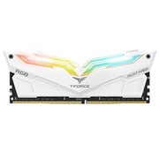 Team T-Force NightHawk DDR4-3000 16GB（8GB×2） CL16 1.35V White RGB ASUS Aura Sync supprt TF2D416G3000HC16CDC01
