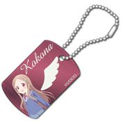 ヤマノススメ サードシーズン メタルアートドッグタグ ここな [キャラクターグッズ]