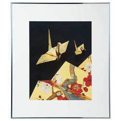 額縁 画廊 半切 シルバー アクリル AGR-H-SV-AC