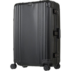 スーツケース 旅行日数目安：4～7泊 83L TSAロック搭載 PC＋ABSボディ 70cm ブラック 5507-70BK