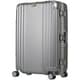 スーツケース 旅行日数目安：4～7泊 83L TSAロック搭載 PC＋ABSボディ 70cm シルバー 5507-70SL