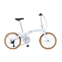 Citroën ホワイト 折りたたみ自転車 7段変速