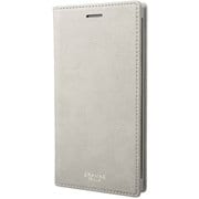 FEMME “Colo” PU Leather Book Case for iPhone XS Gray [FLC-62338GRY]