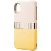 FEMME “Rel” Hybrid Shell Case for iPhone XS Yellow [FHC-52318YLW]