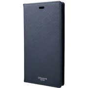 COLORS “EURO Passione” PU Leather Book Case for iPhone XR Navy [CLC-62518NVY]